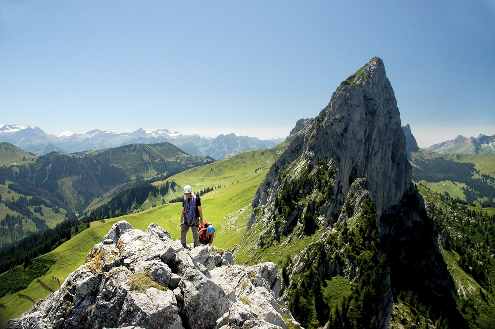 Arête des Gastlosen, Fribourg, Suisse.