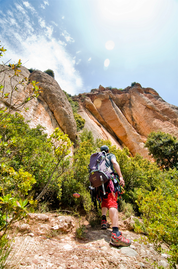 Montserrat, Catalunya, Espagne.