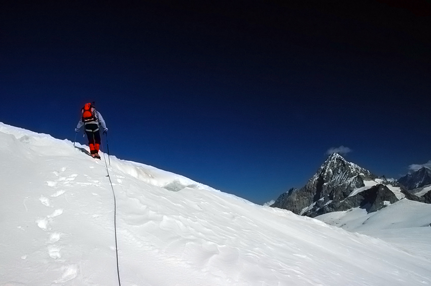 Tête Blanche, Valais, Suisse.