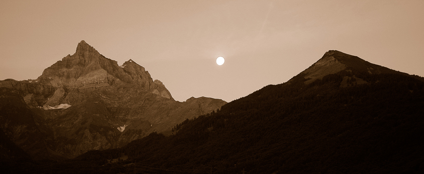 Dents du Midi, Valais, Suisse.