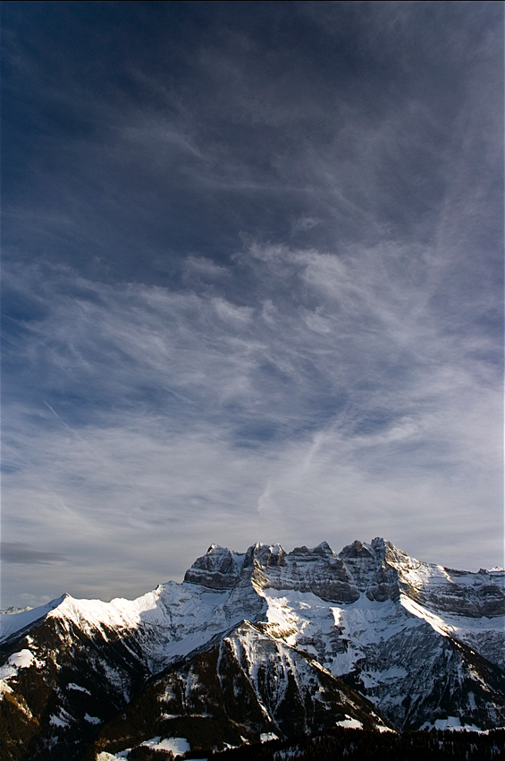 Dents du Midi, Valais, Suisse.