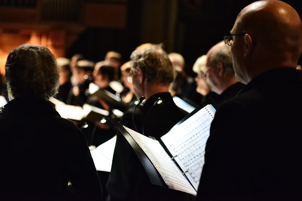 Les Vocalistes Romands, concert Cathedral de Lausanne
